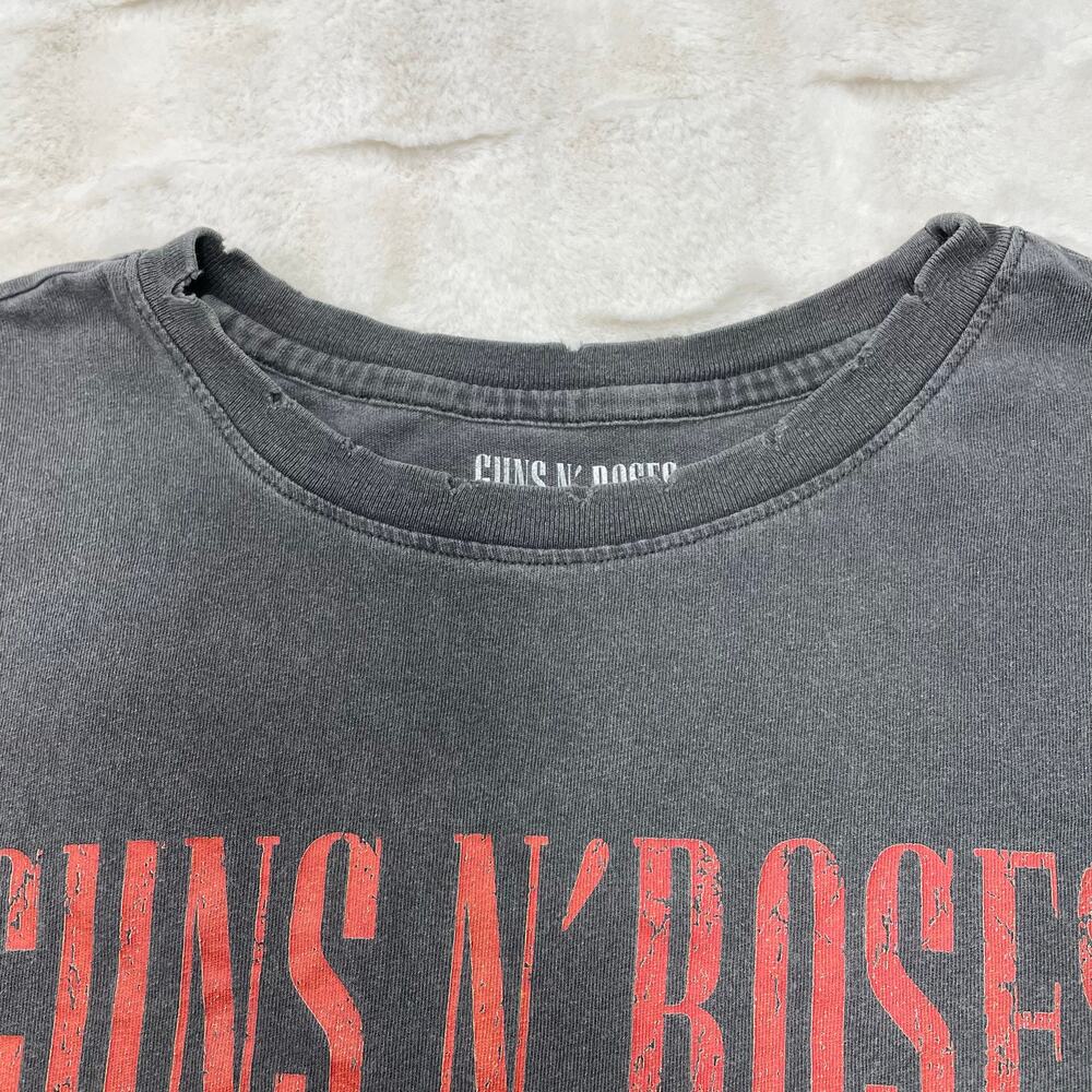 🔥Guns N’ Roses Appetite For Destruction Band Shirt Distressed Trashed Fades M - Picture 6 of 12